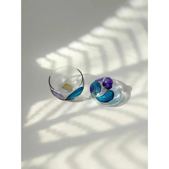 Italian Hand Painted Delicate Oggetti Dell'Artigianato Artistico Candy Jar - Picture 4 of 10